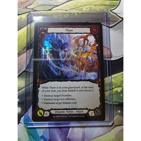 Thaw - Uprising Majestic Rainbow Foil - Flesh and Blood UPR086 - Picture 1 of 2